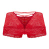 CandyMan Shorty en Dentelle Veno Rouge